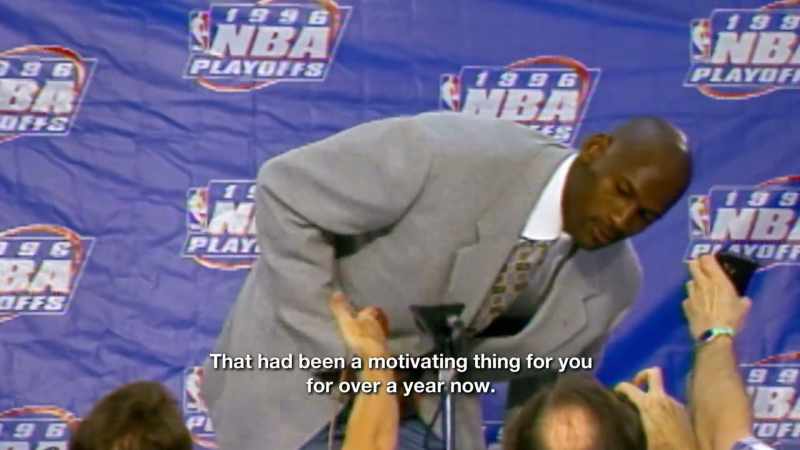 That had been a motivating thing for you for over a year now