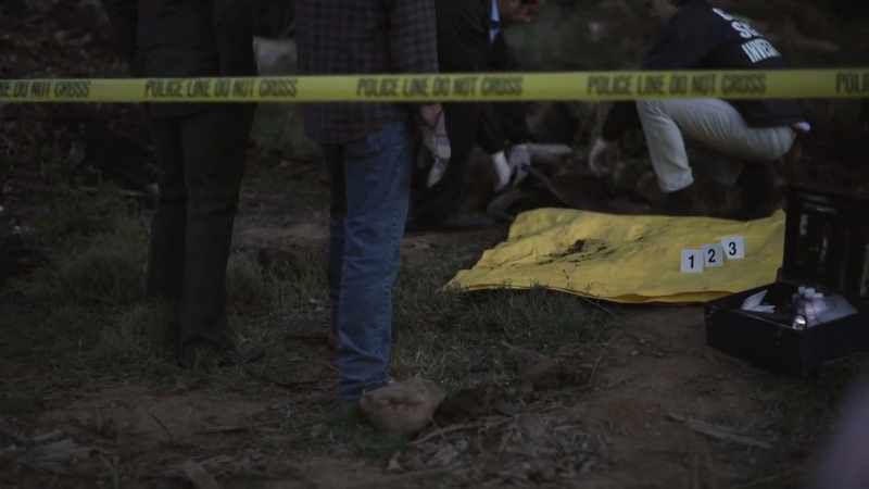 that had been murdered and buried