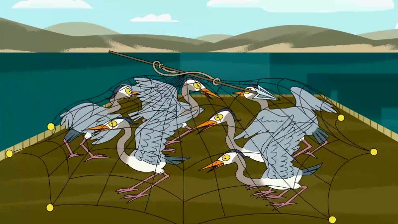 That bird baggin' poacher!