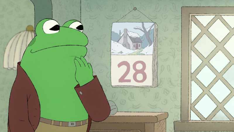 That calendar still saysit is snowy winter