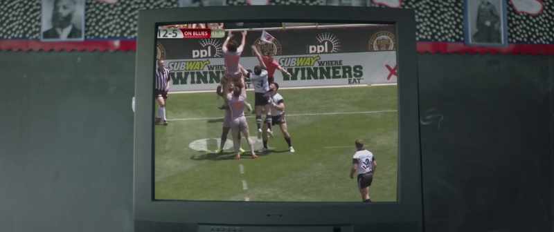 That is called a line-out, and you would probably