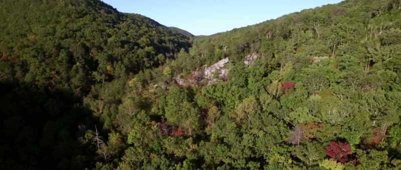 That cliff is about 1,000 feet higher