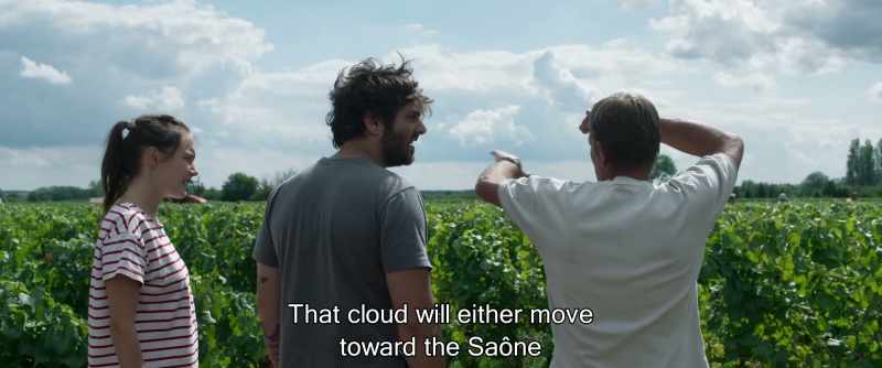 That cloud will either move toward the Saone