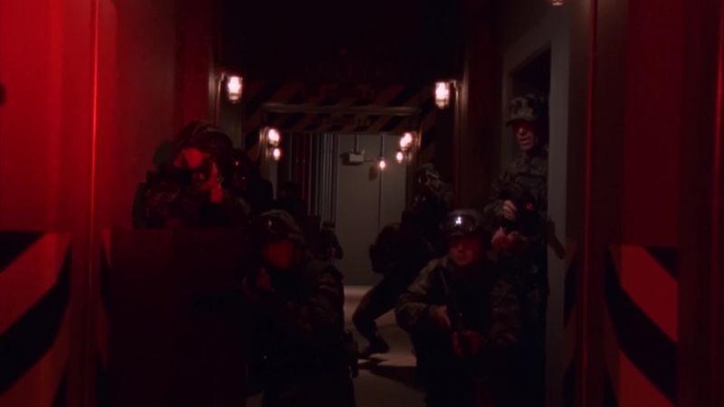 That did it. Open the blast doors!