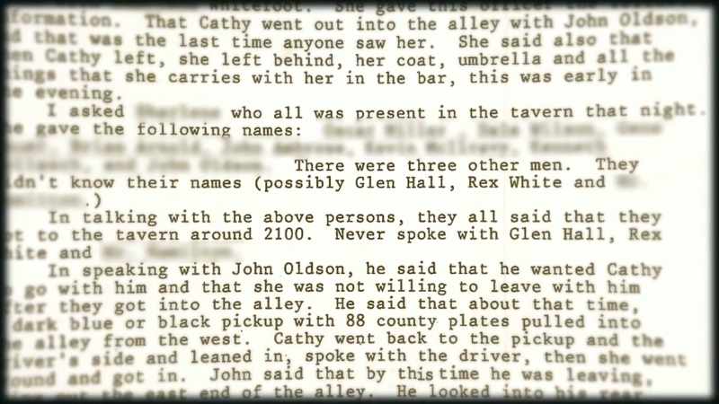 That did not clear Mr. Hall and Mr. White as suspects