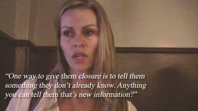 >> --that they don't know the answer to-- or we don't know