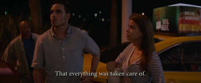That everything was taken care of