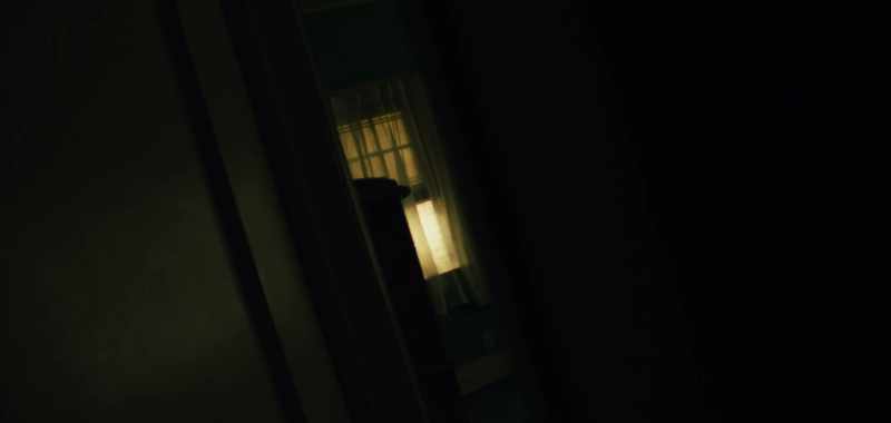 That was evidently the bedroom