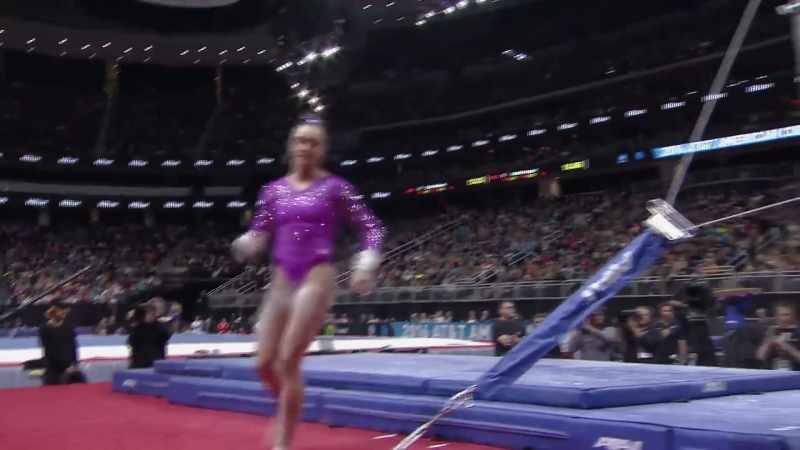 That was excellent. She's one of those athletes