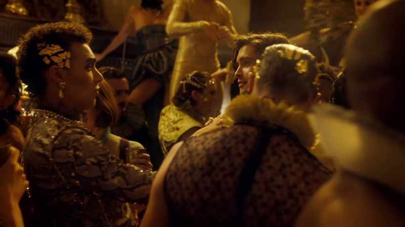 That face would be wasted backstage