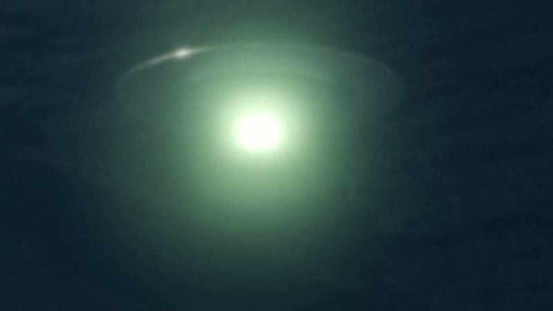 That fast moving object was moving several hundred knots