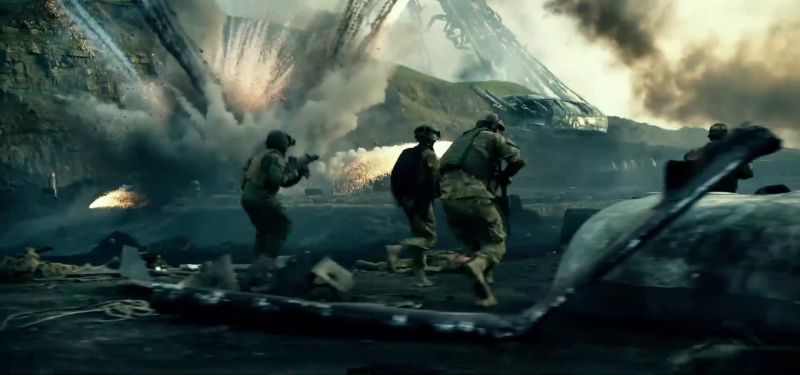 That gun emplacement is tearing us apart!