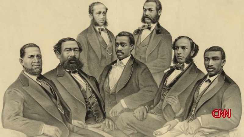 THAT HAPPENED. >> FORMERLY ENSLAVED BLACK