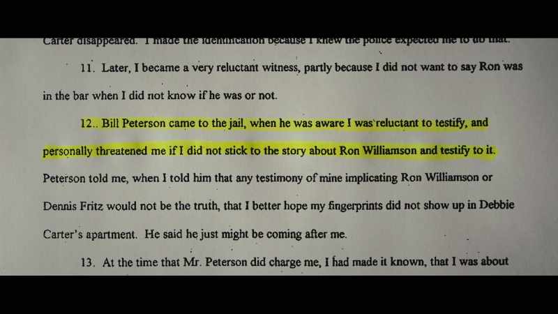 That if he didn't testify to certain facts of the case