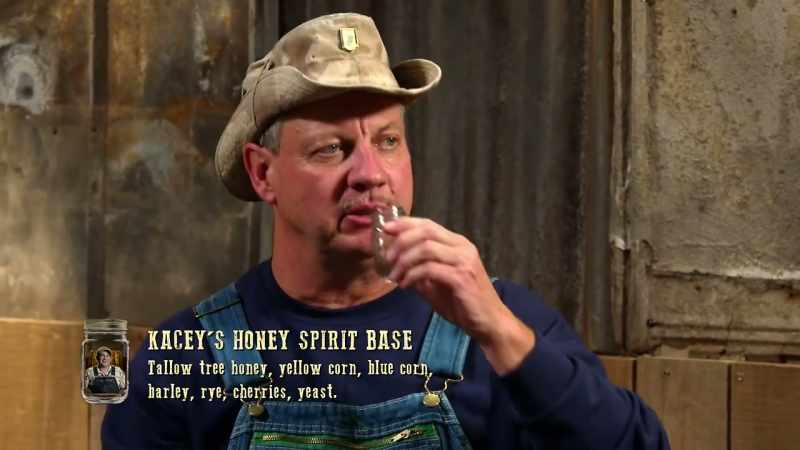 That honey and cherry? Oh, boy. You can't beat that