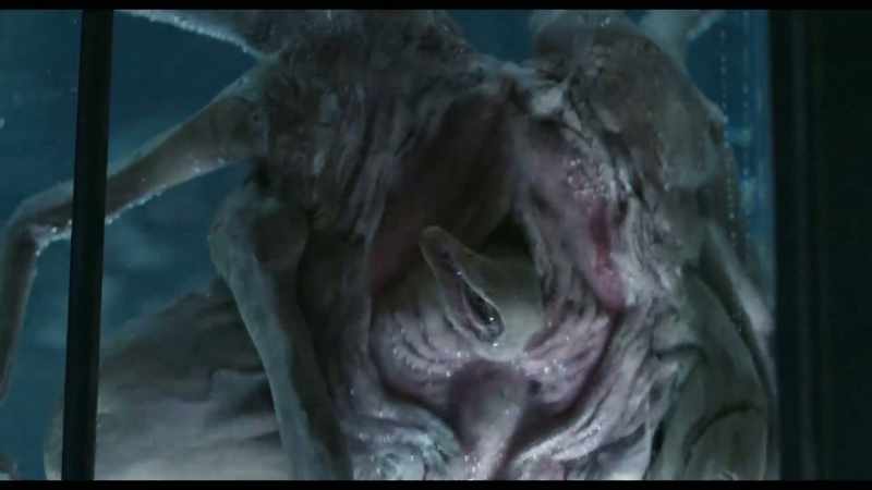 That horrible inseminator organ starts sucking
