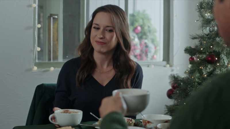 That hot chocolate, it's looking