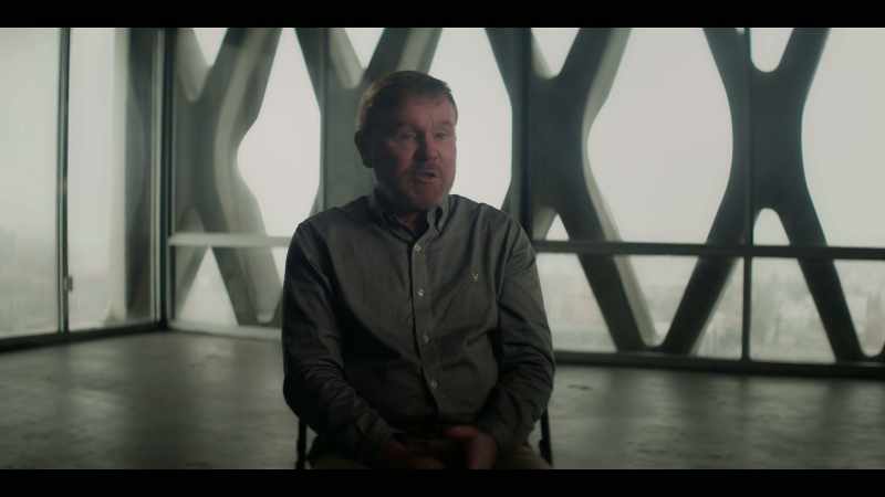 That it's future humans. It was just speculation