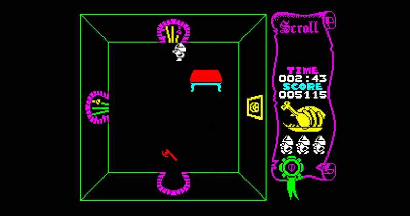 That was just a simple Maze game with repeating graphics