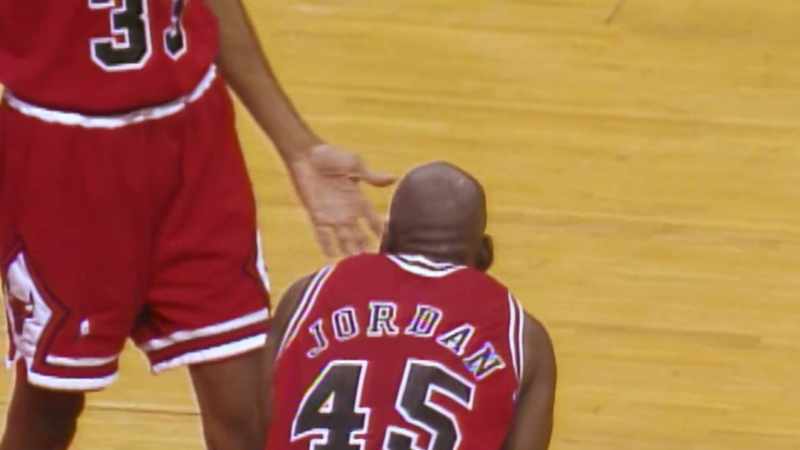 That just added more pressure to prove he's still Michael Jordan