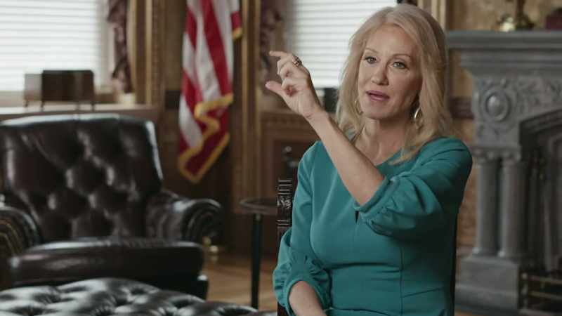 That literally said Trump's female campaign manager