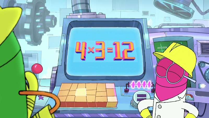 That little x means multiplication!