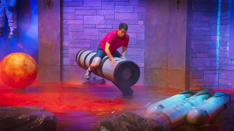 That looks like it was his first time on a mechanical bull