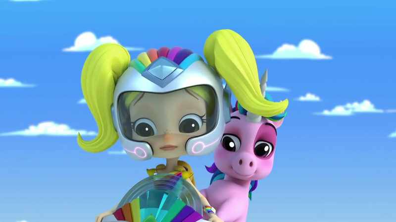 That was Mama pony's belly. She's so hungry