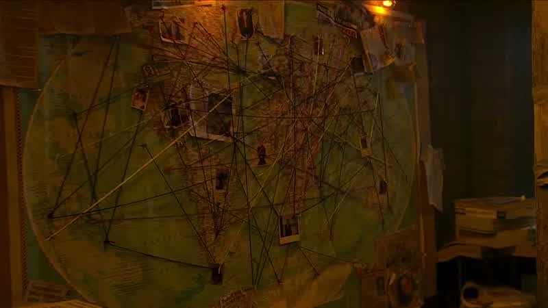 That map, those strings-- It's exactly like your father's