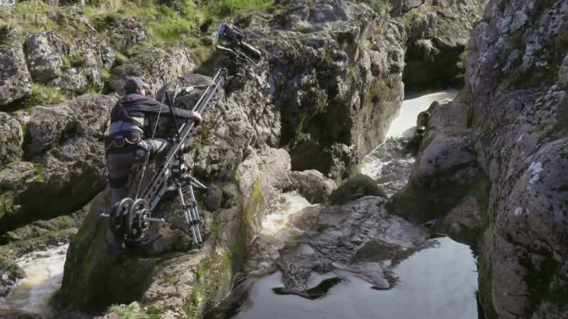 That means getting more than 100kg of kit into position