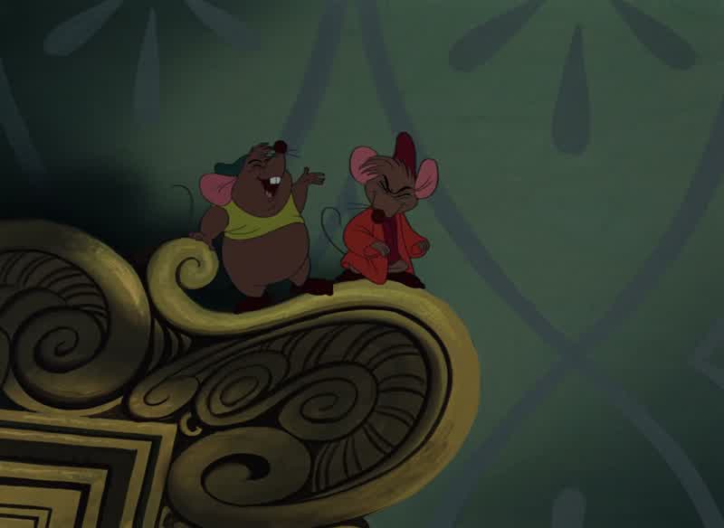 That means I can go too Drizella Halher dancing with the princeI'd be honored your highnessWould you mind holding my broom