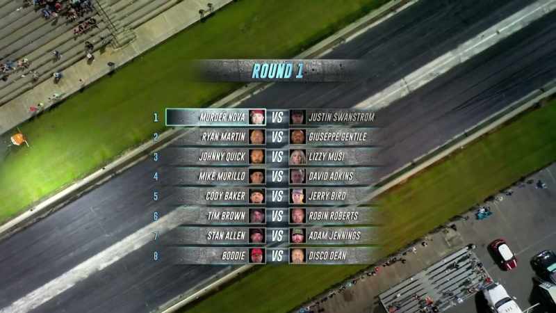 That means the eight drivers remaining