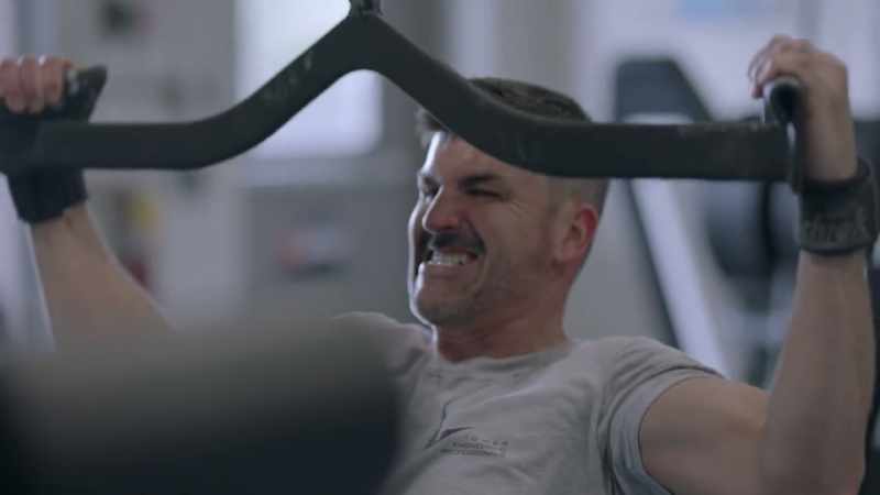 That might be why when we train to do a pull-up
