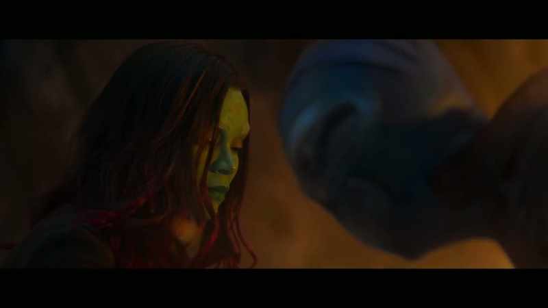That moment when Nebula looks at Gamora