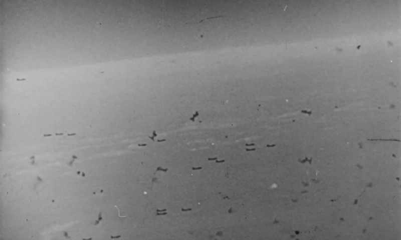 That was my first time to be exposed to very heavy antiaircraft fire