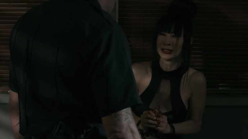That night he... I never seen that face