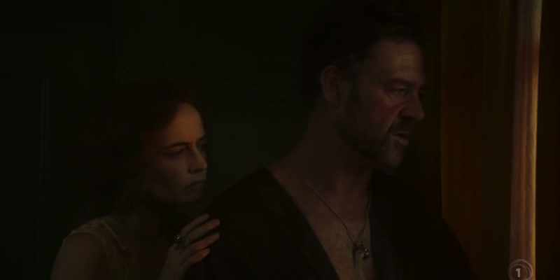 That night, when I was leaving, he startled me;