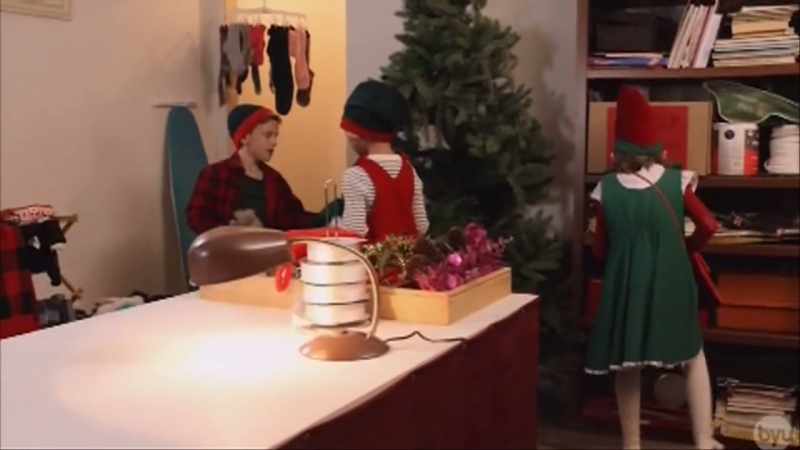 That one isn't decorated because it's for the winter fair tomorrow
