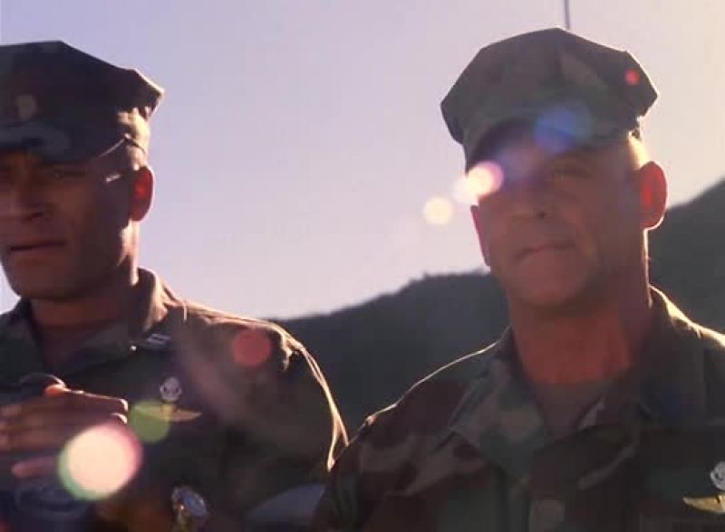 That is one squared-away team, first sergeant