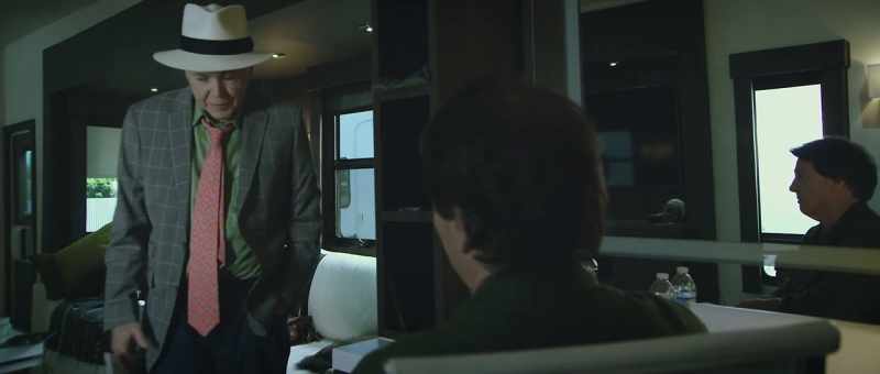That parasite Sidell, is blackmailing the film