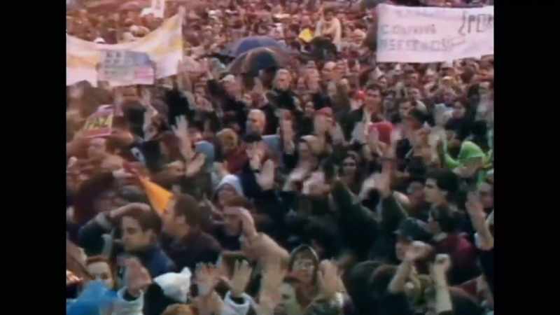 That question, at that demonstration, that day