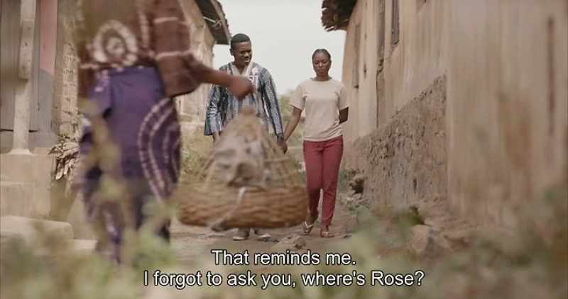 That reminds me. I forgot to ask you, where's Rose?