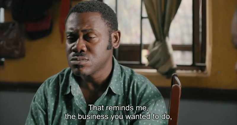 That reminds me, the business you wanted to do