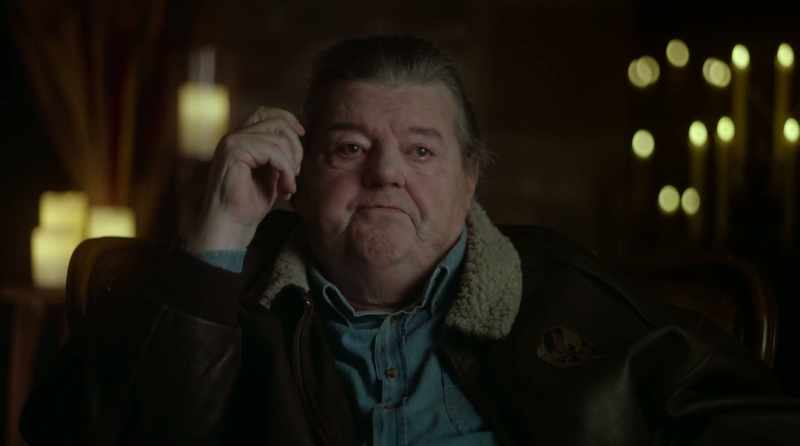 That is Robbie Coltrane, finest gamekeeper in Hogwarts