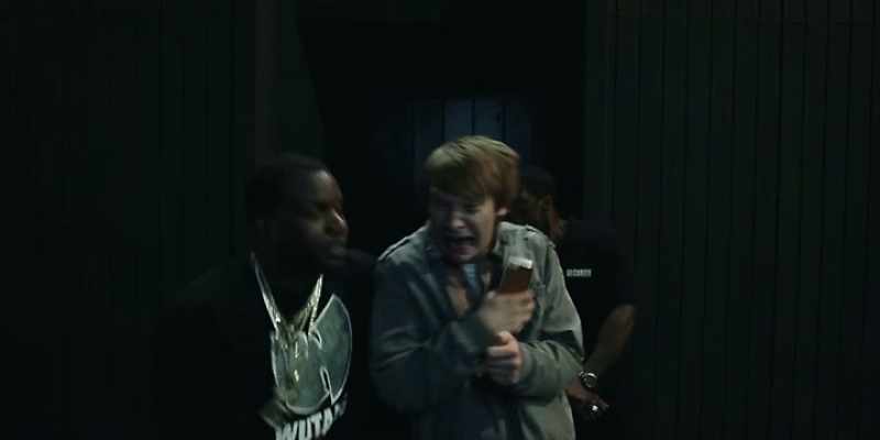 That shit was crazy! -[Whimpers]