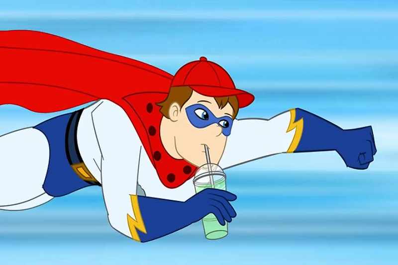 That should work! I can rebuild you, Captain Rock Man! [grunts]