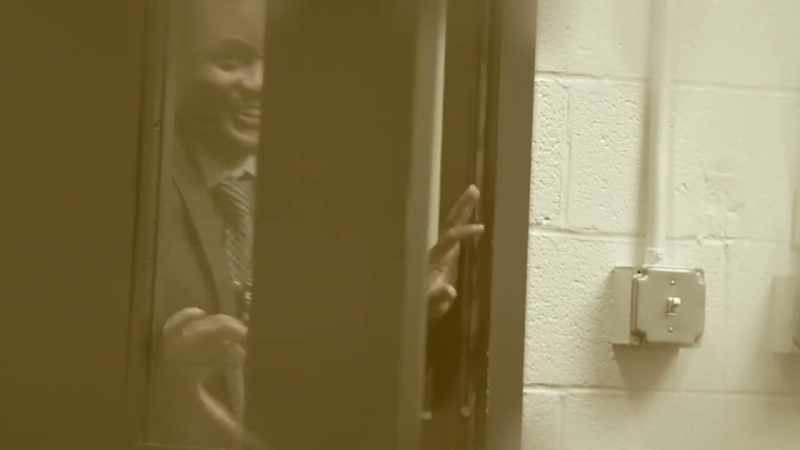 That smile radiated before he opened the door