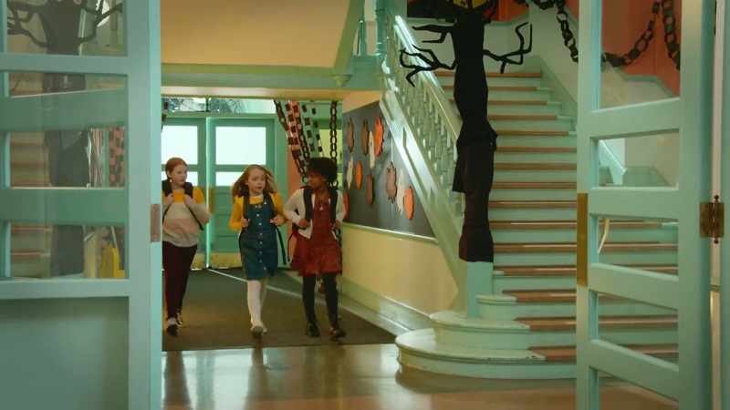 That was so weird. We have to get to my locker to get my witch book