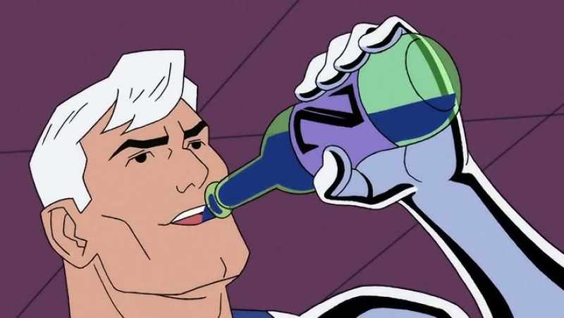 That soda did this to you. Use your energy ray
