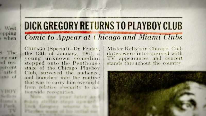 That was the first time that a Negro comedian
